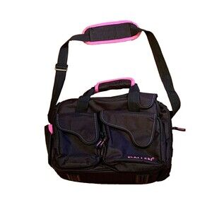 Allen Co Dolores Womens Compact Shooting Range Accessories Bag Black Pink Accent